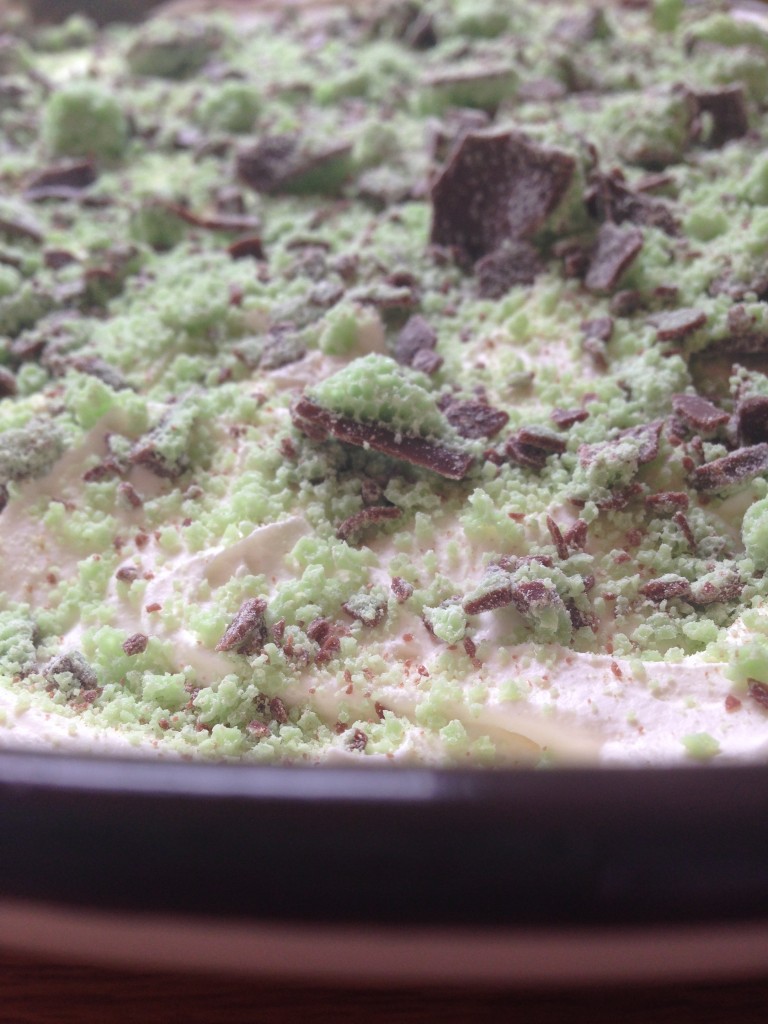 peppermint crisp pie