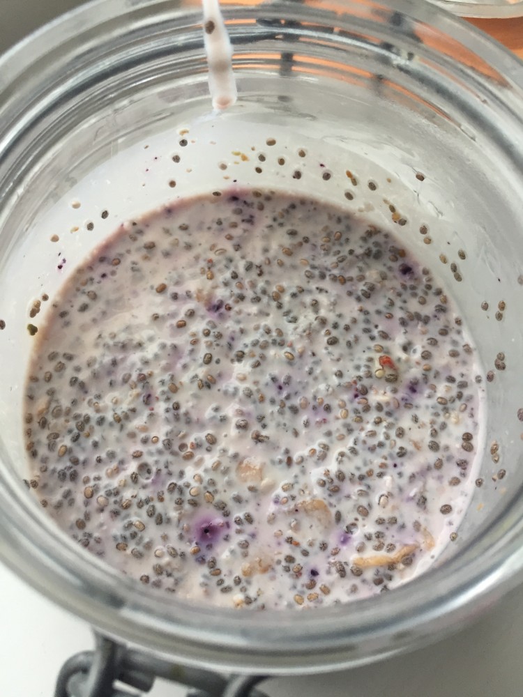 overnight chia oats