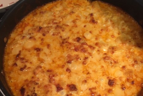 Cauliflower and Pancetta Macaroni Cheese