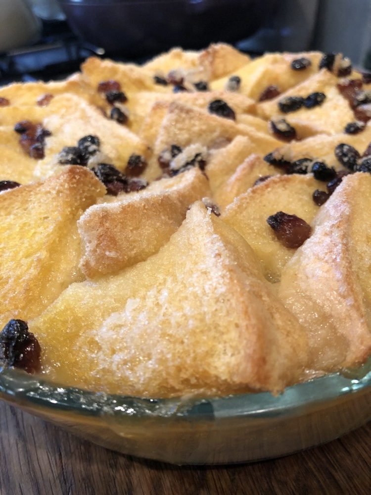 Vegan Bread and Butter Pudding